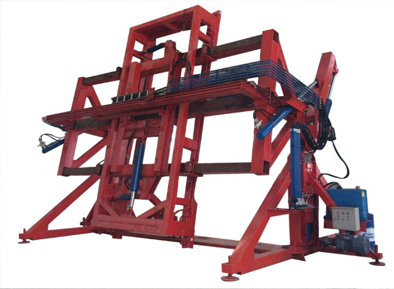 Container turning machine