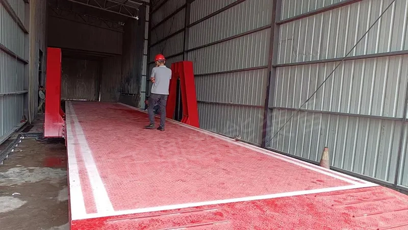 No-foundation truck dumper