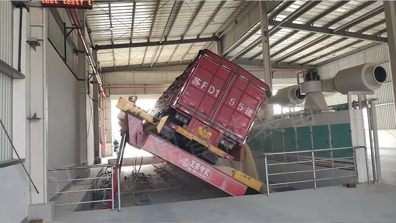 Rollover truck  dumper