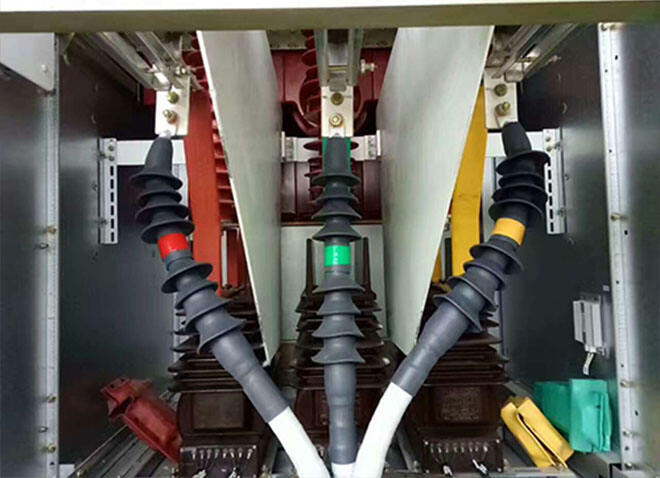 Cold shrink cable terminal