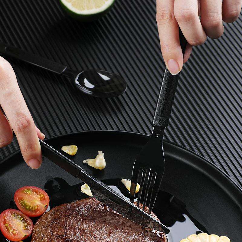 Disposable Cornstarch Knife Fork And Spoon Biodegradable Cutlery Set