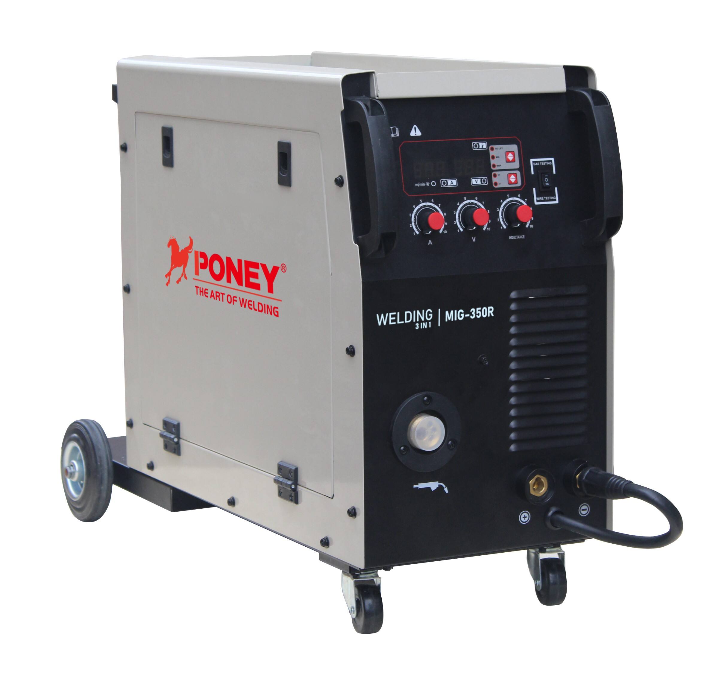  380V INDUSTRIAL MIG WELDING MACHINE MIG-350R MULTI-FUNCTIONAL CO2 GAS SHIELD MIG/MAG WELDING MACHINE 
