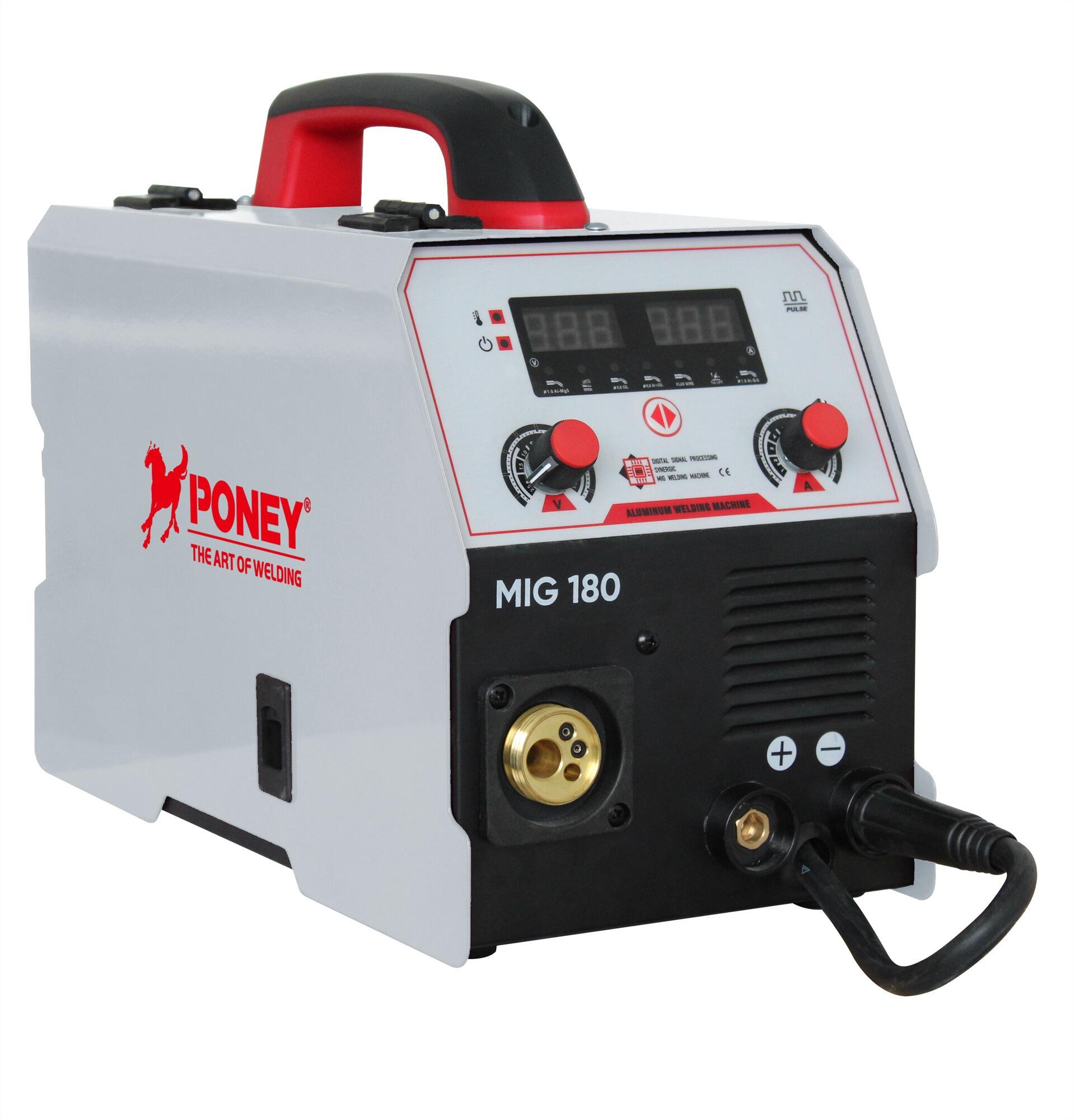 220V MULTI-FUNCTION INVERTER PORTABLE MIG WELDING MACHINE MIG-200 DIGITAL SIGNAL CONTROL SYNERGIC MIG WELDING MACHINE 