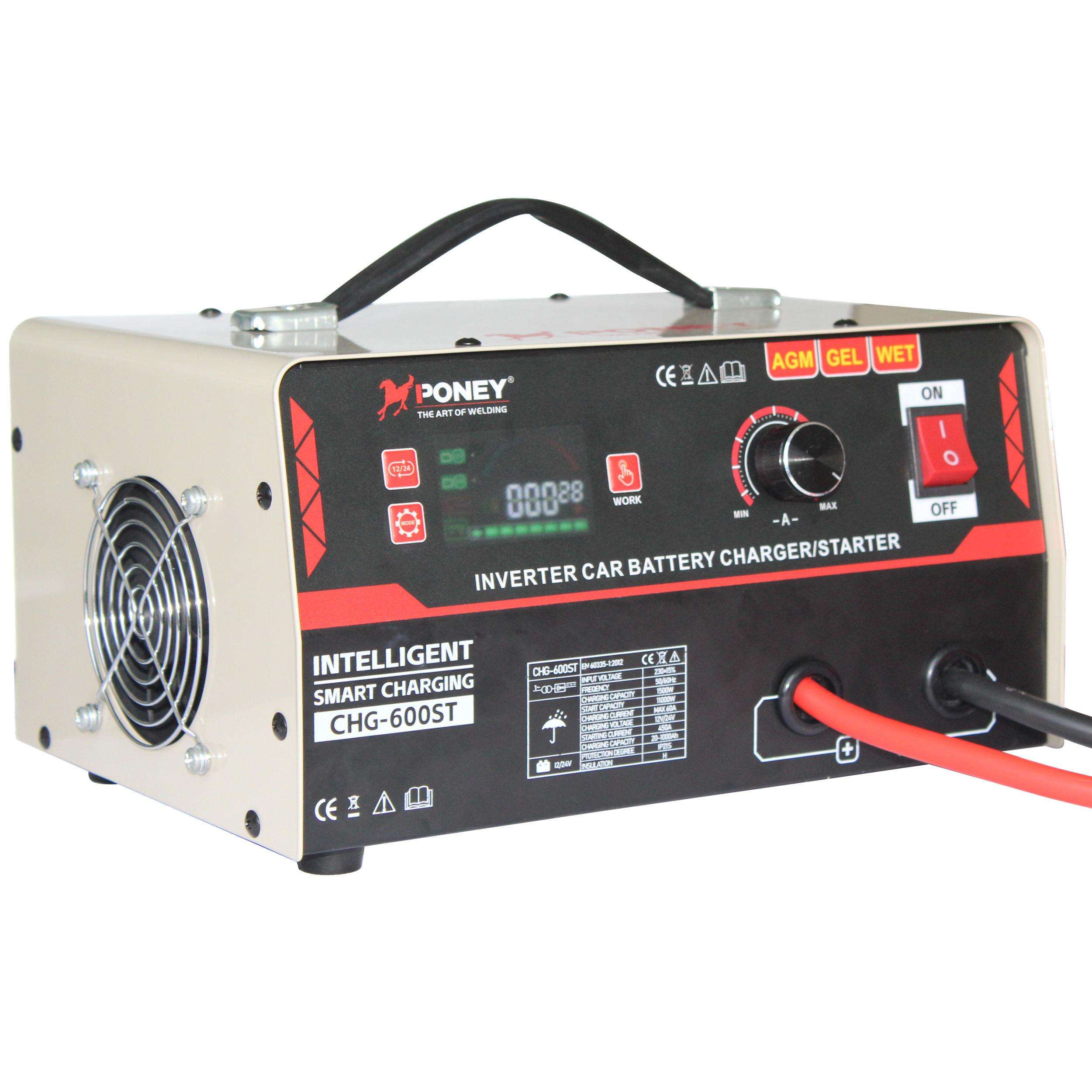 220V Intelligent Car Battery Charger/Starter Chg-500St