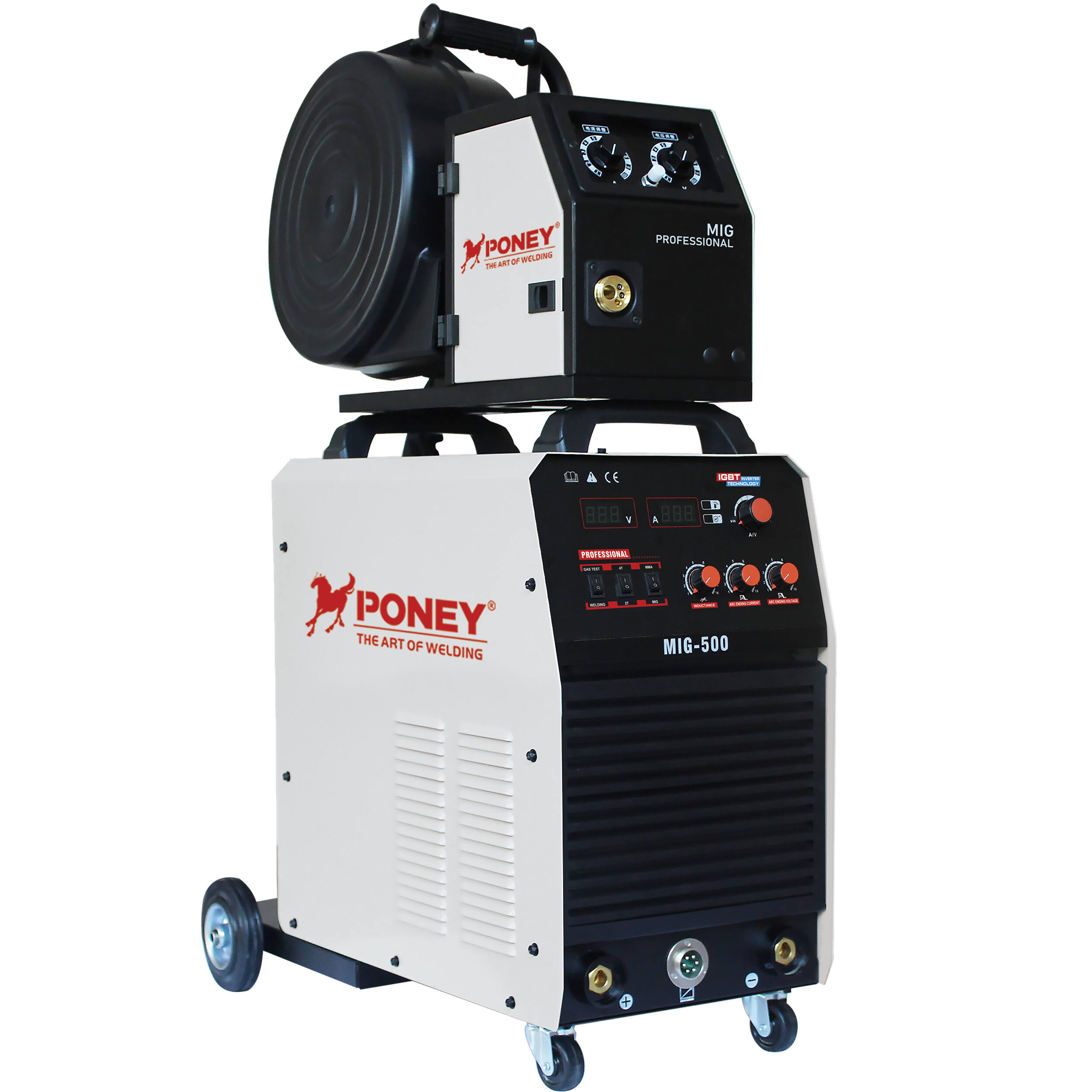 380V Industrial Mig Welding Machine Mig-350/Mig-500 Separate Wire Feeder Multi-Functional Co2 Gas Shield Mig/Mag Welding Machine