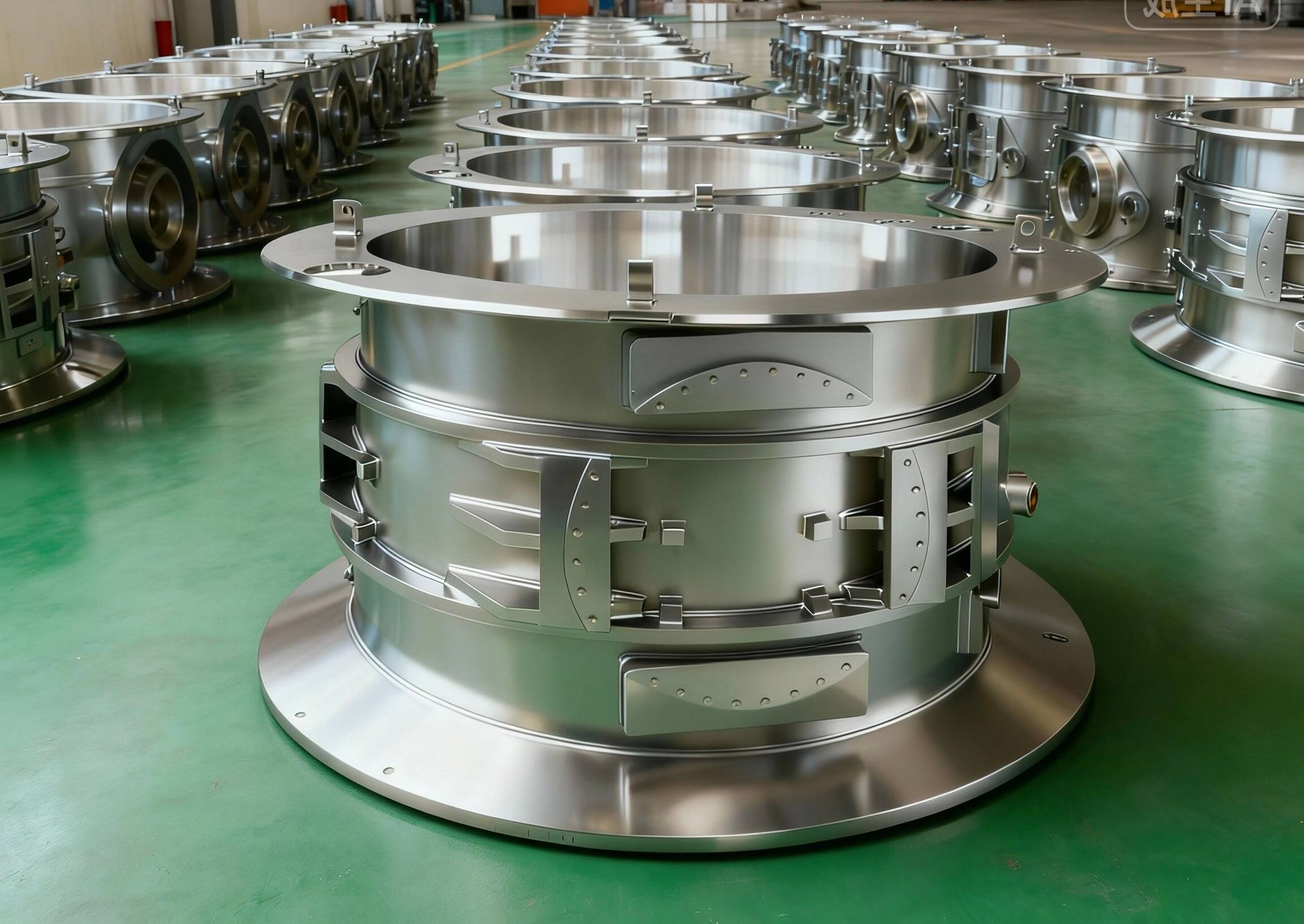 Semiconductor-grade vacuum chamber