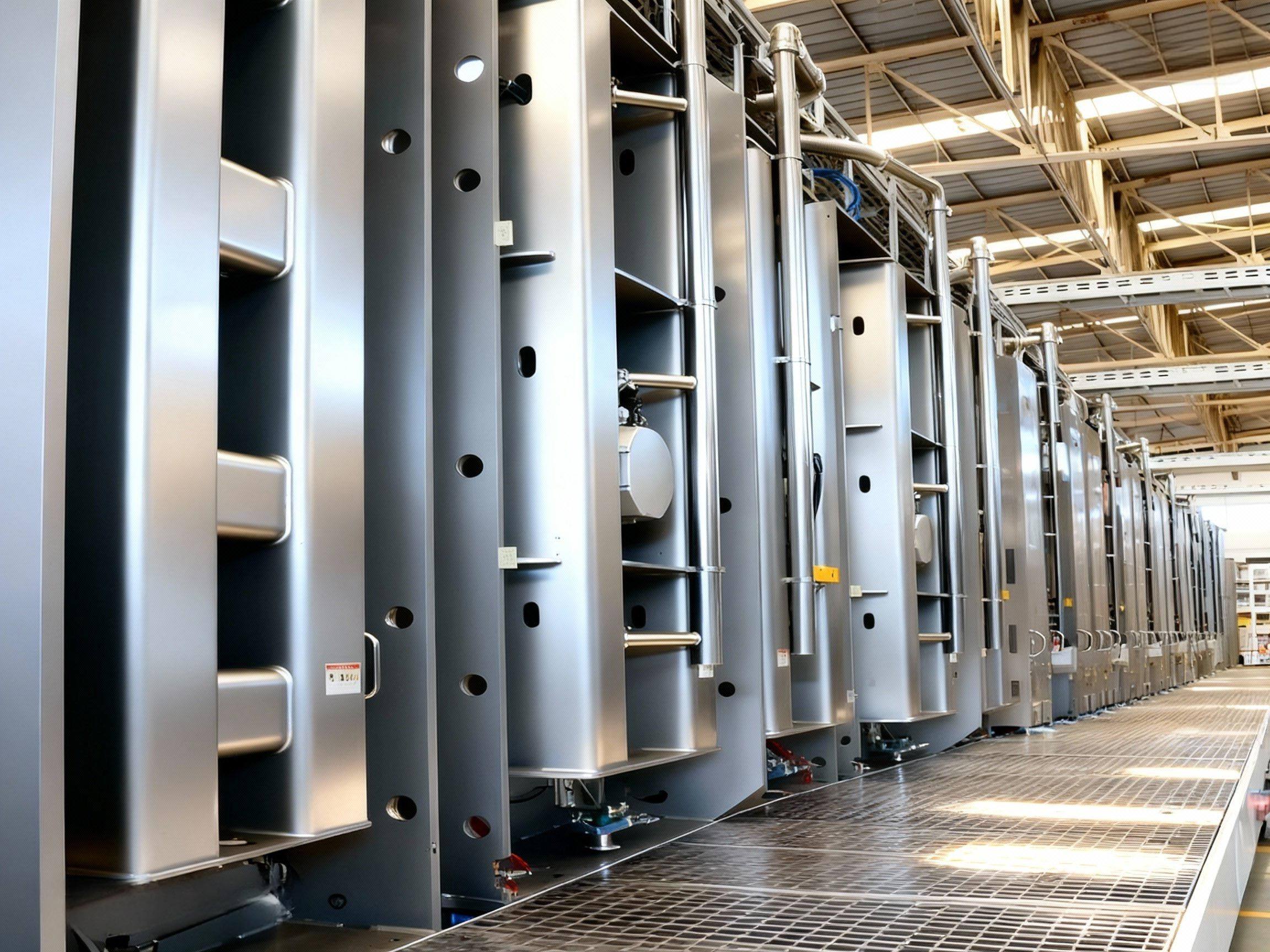 Perovskite GW-level magnetron sputtering vertical vacuum coating chamber