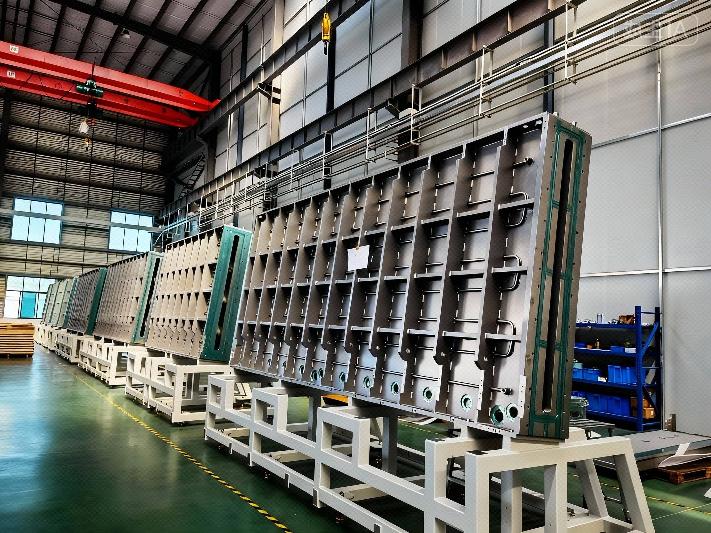 Magnetron sputtering optical coating chamber