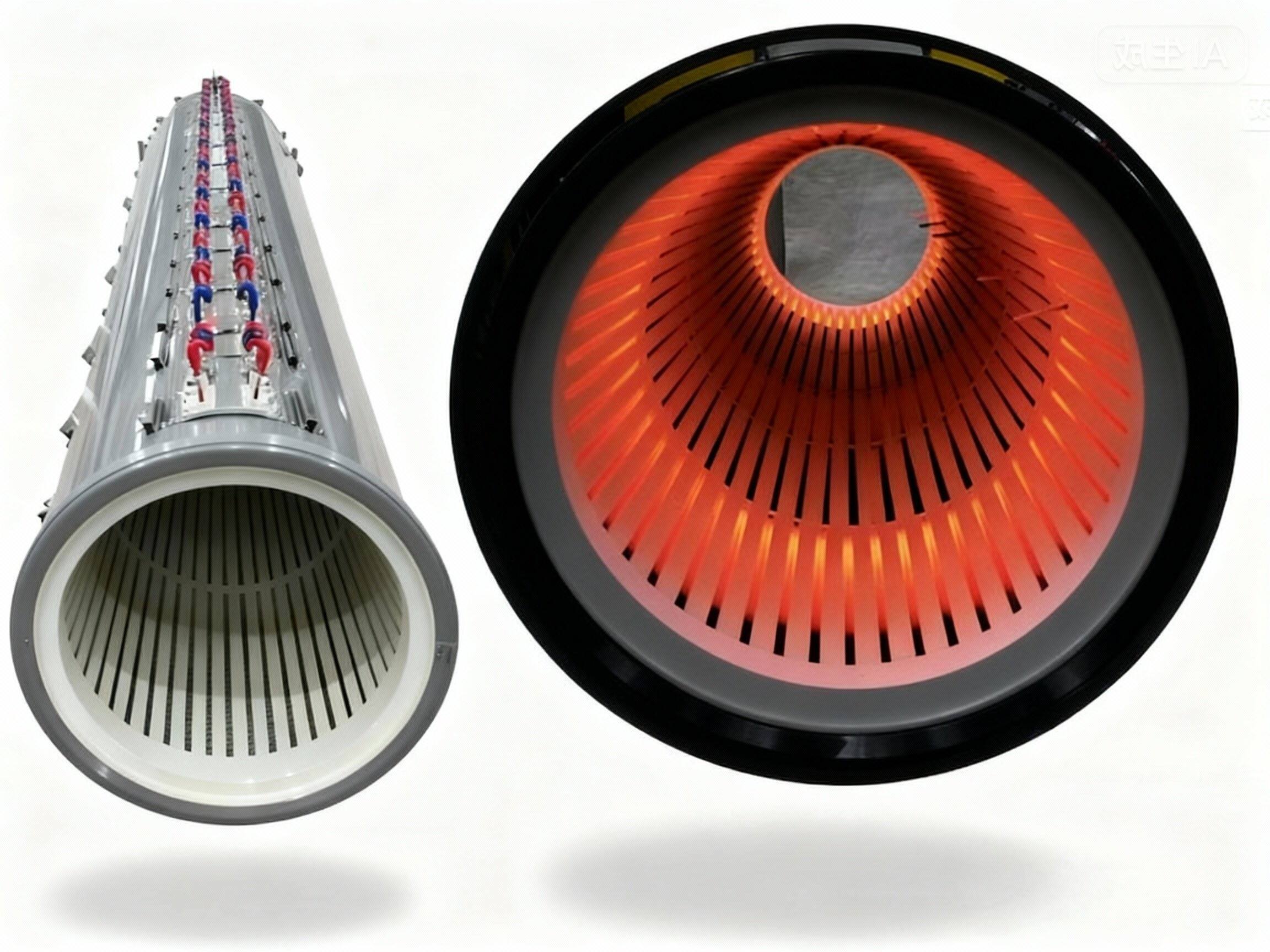 Tubular CVD high-temperature furnace body