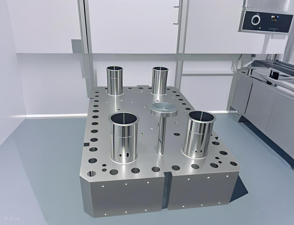 PEM hydrogen energy electrolyzer plate