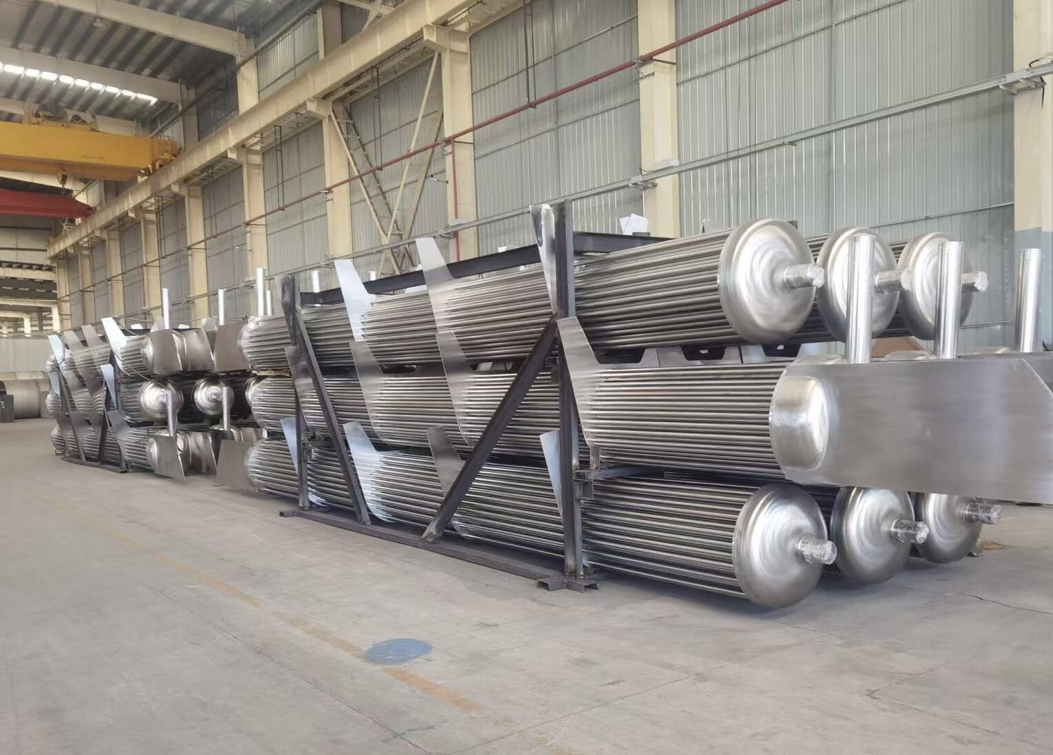 Heat exchanger piping