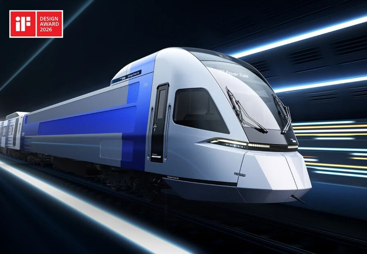 odhaliť cenu iF Design Award za rok 2026: Dve vodíkové vlakové súpravy získali ocenenia