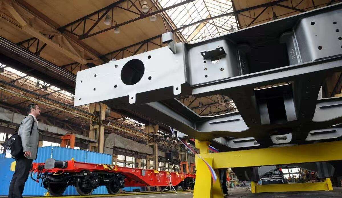 Géant européen lance une plateforme de wagon plat