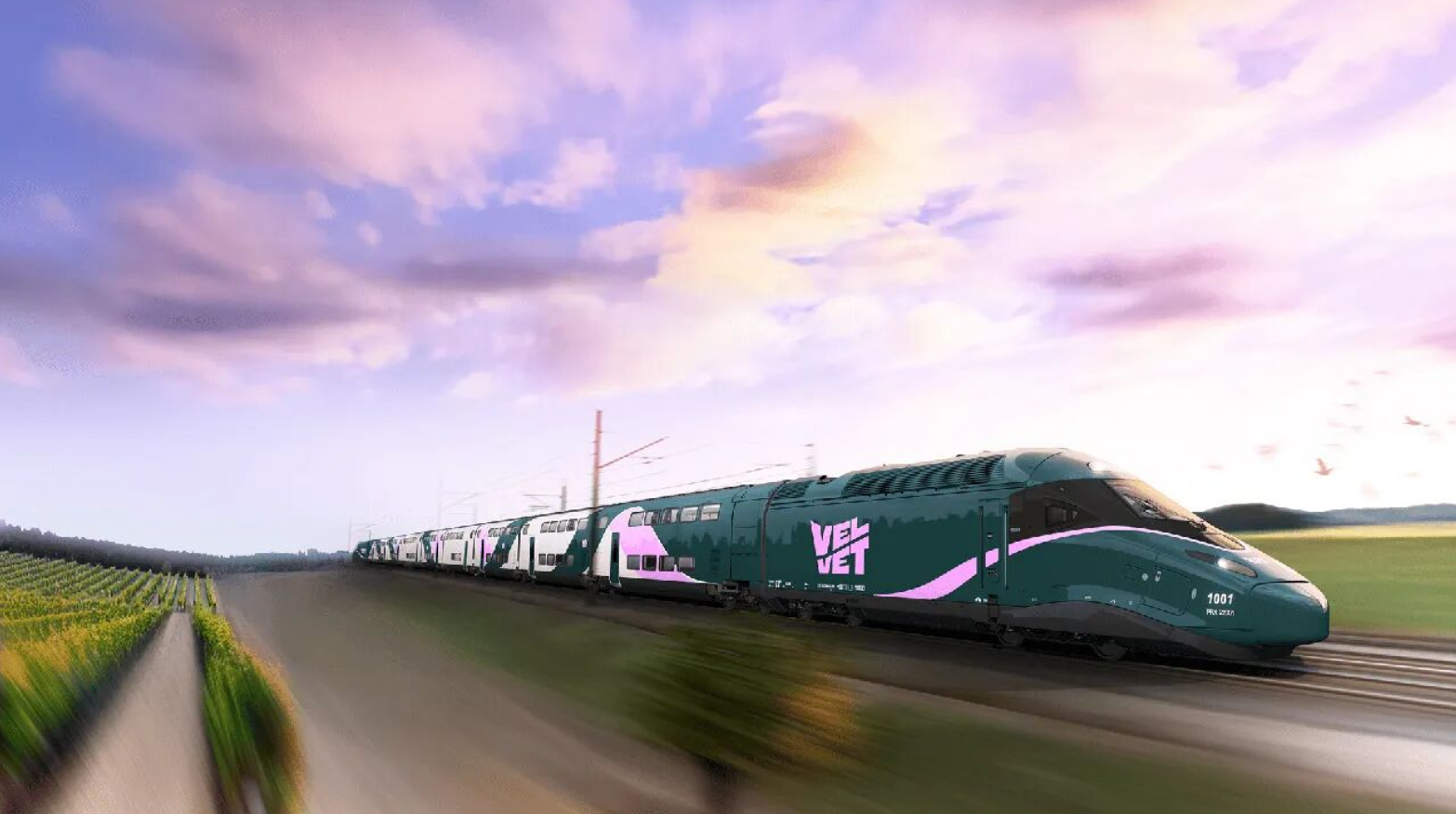 Prancūzija pristato pirmąjį „privatų TGV“ šilko traukinį