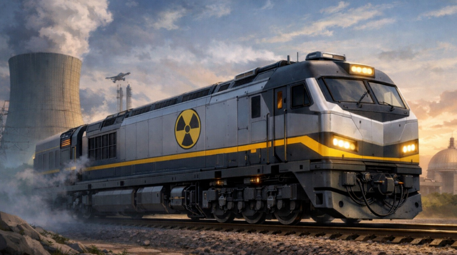 Locomotives à propulsion nucléaire ! Deux géants russes les développent-ils conjointement ?