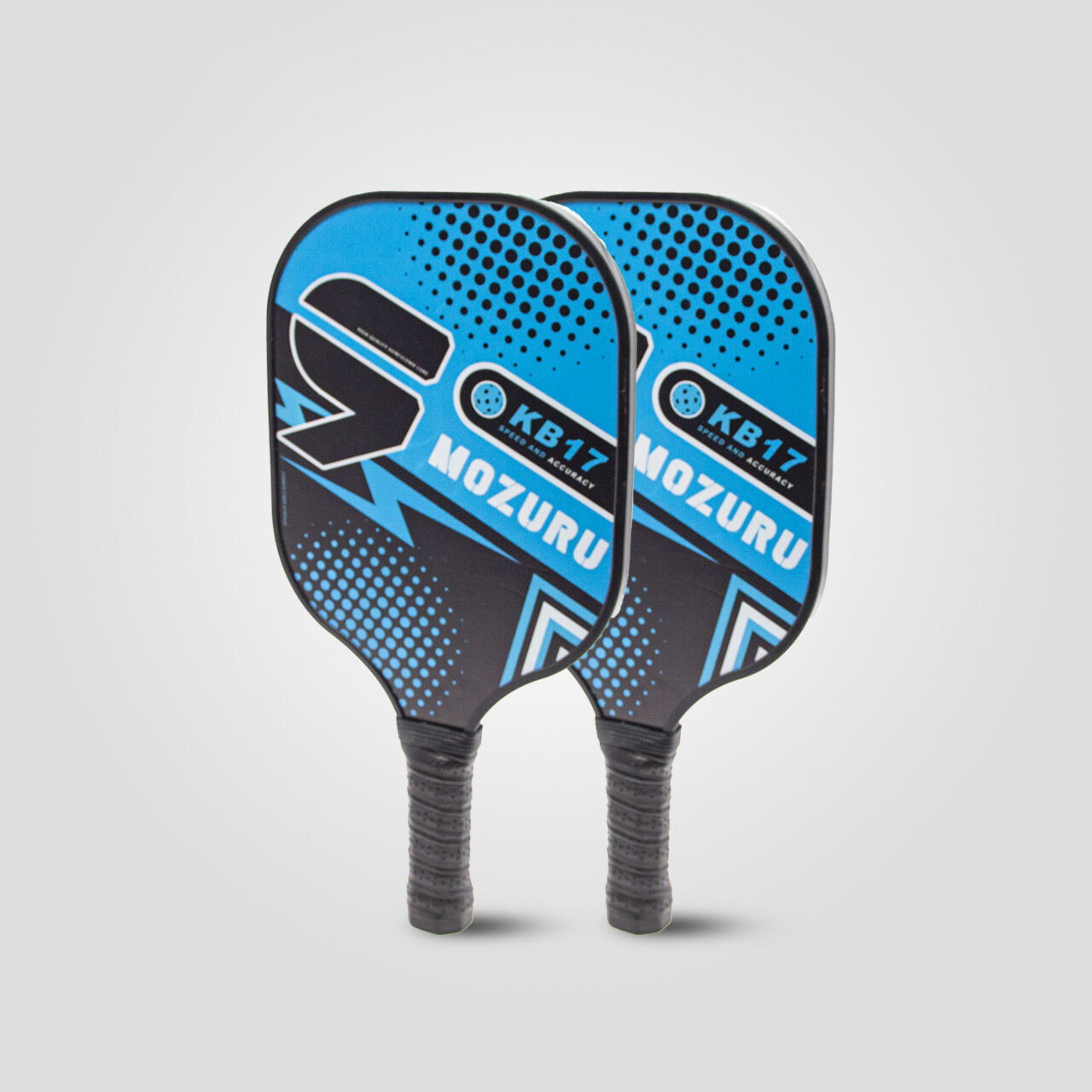 MOZURU Carbon Fiber+PP Honeycomb Core Pickleball Rackets