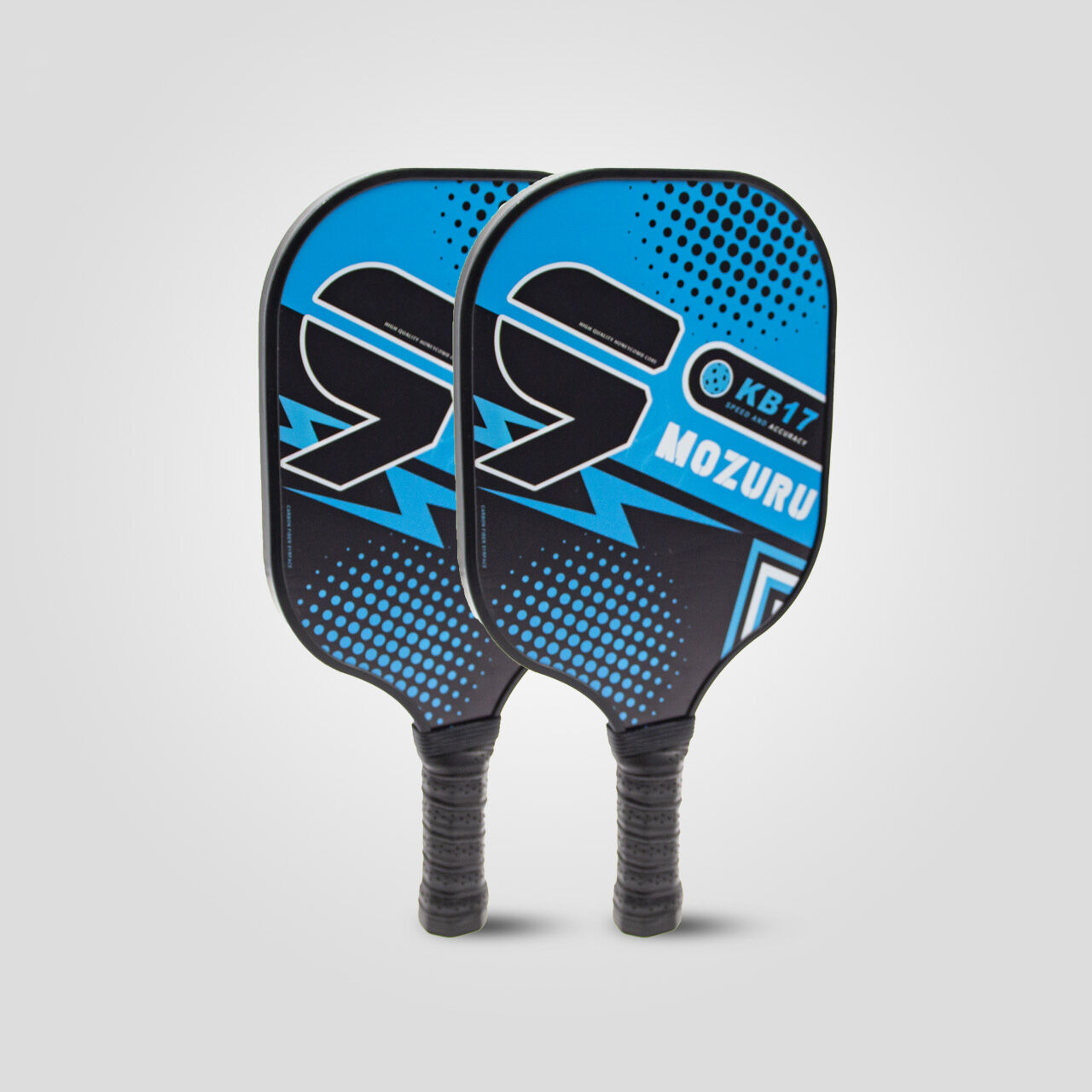 MOZURU Carbon Fiber+PP Honeycomb Core Pickleball Rackets | Carbon fiber ...