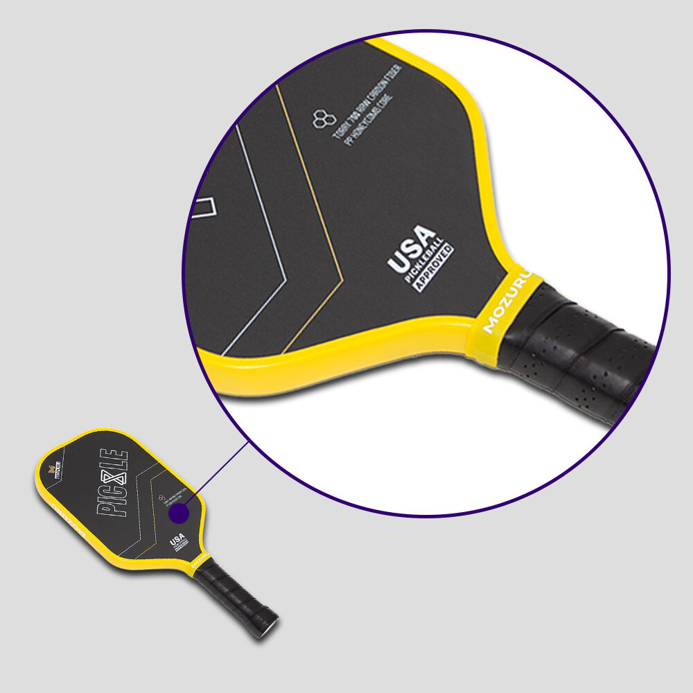 MOZURU T700 Carbon Fiber +PP honeycomb core Pickleball Rackets | Carbon ...