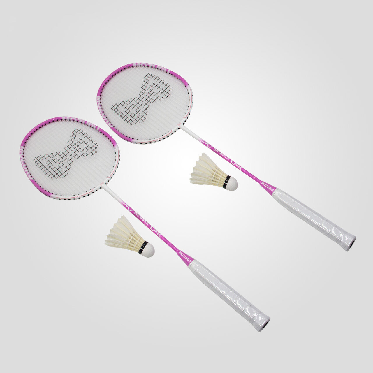 MOZURU Aluminum Integrated Badminton Racket | Aluminium badminton racket