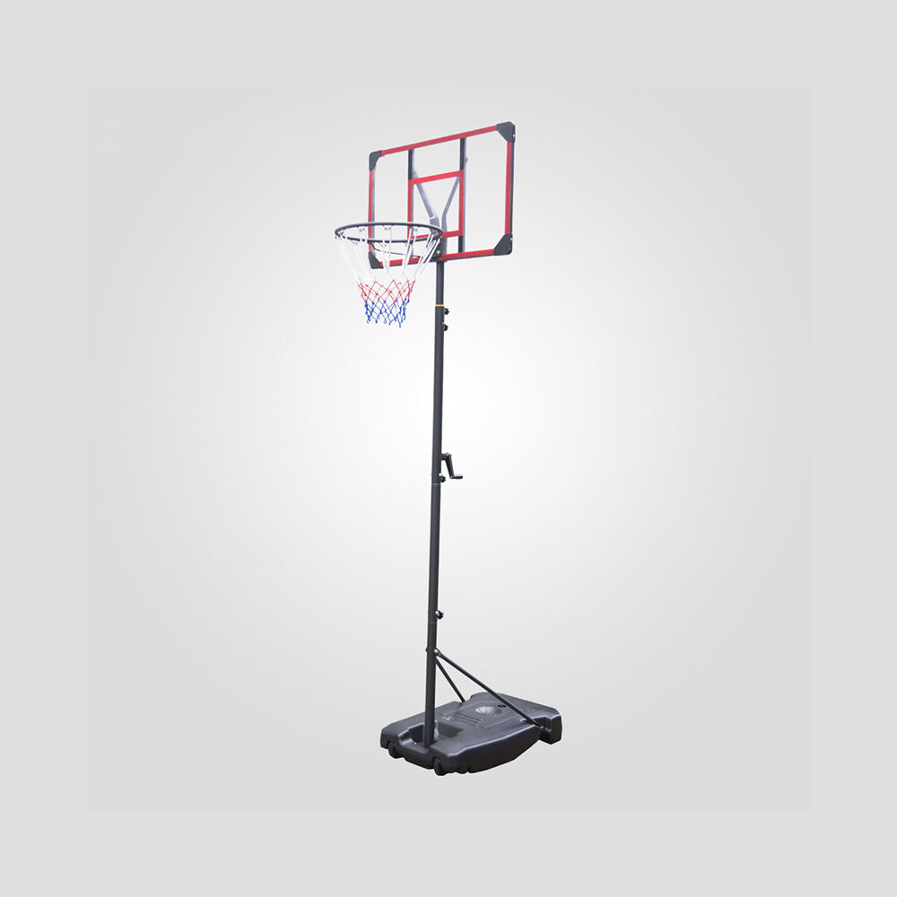 MOZURU From 1.6m To 2.6m Hand Cranked Basketball Stand