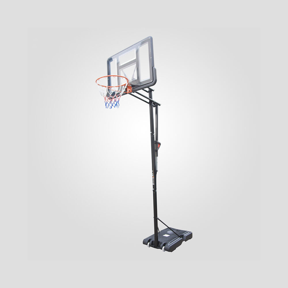 MOZURU From 2.3m To 3.05m Hand Pull Basketball Stand