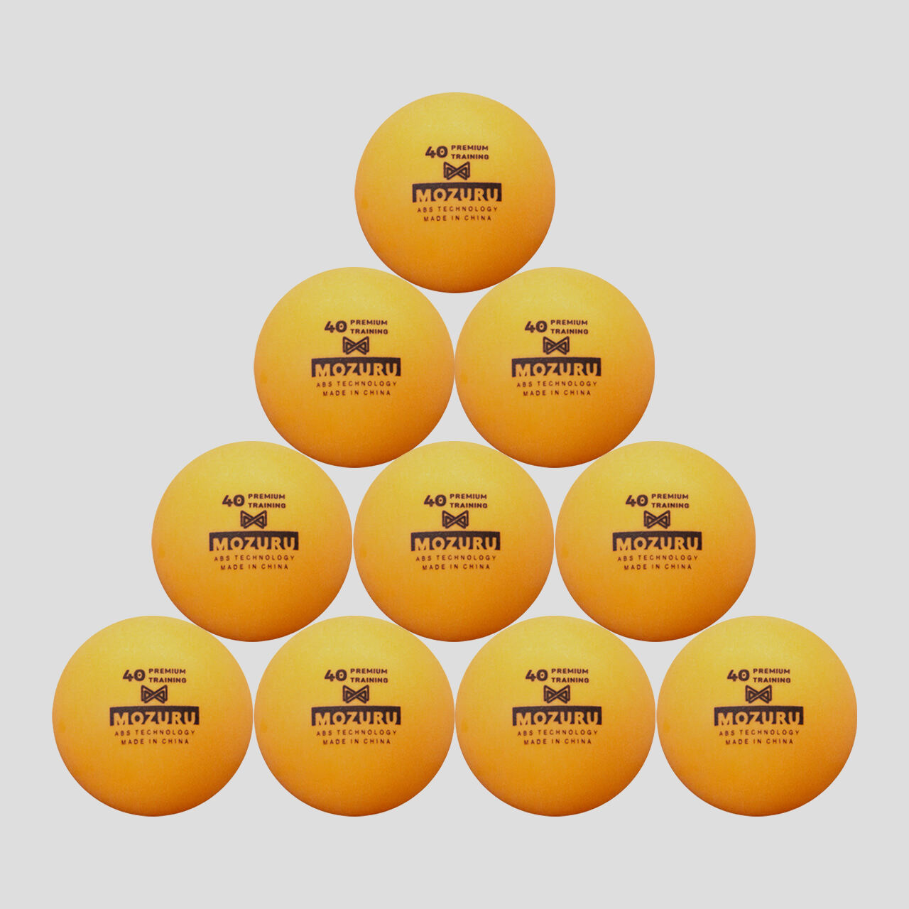 MOZURU ITTF Certificate 3 Star Table Tennis Ball