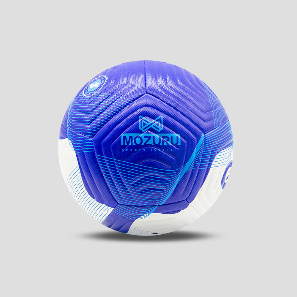 MOZURU 4.0MM PU Машиналық тігісті футбол допы/Соккер допы