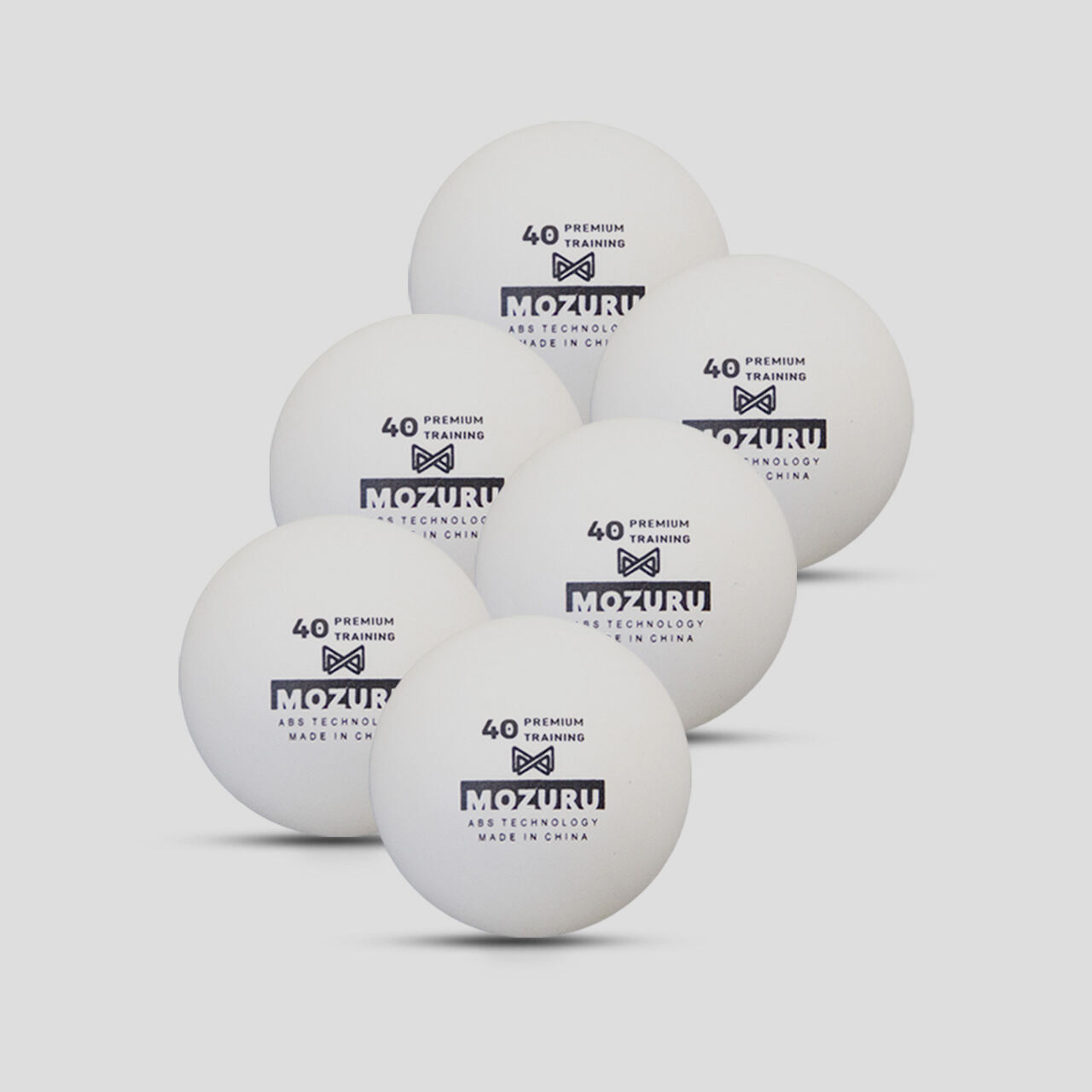 MOZURU ITTF Certificate 3 Star Table Tennis Ball