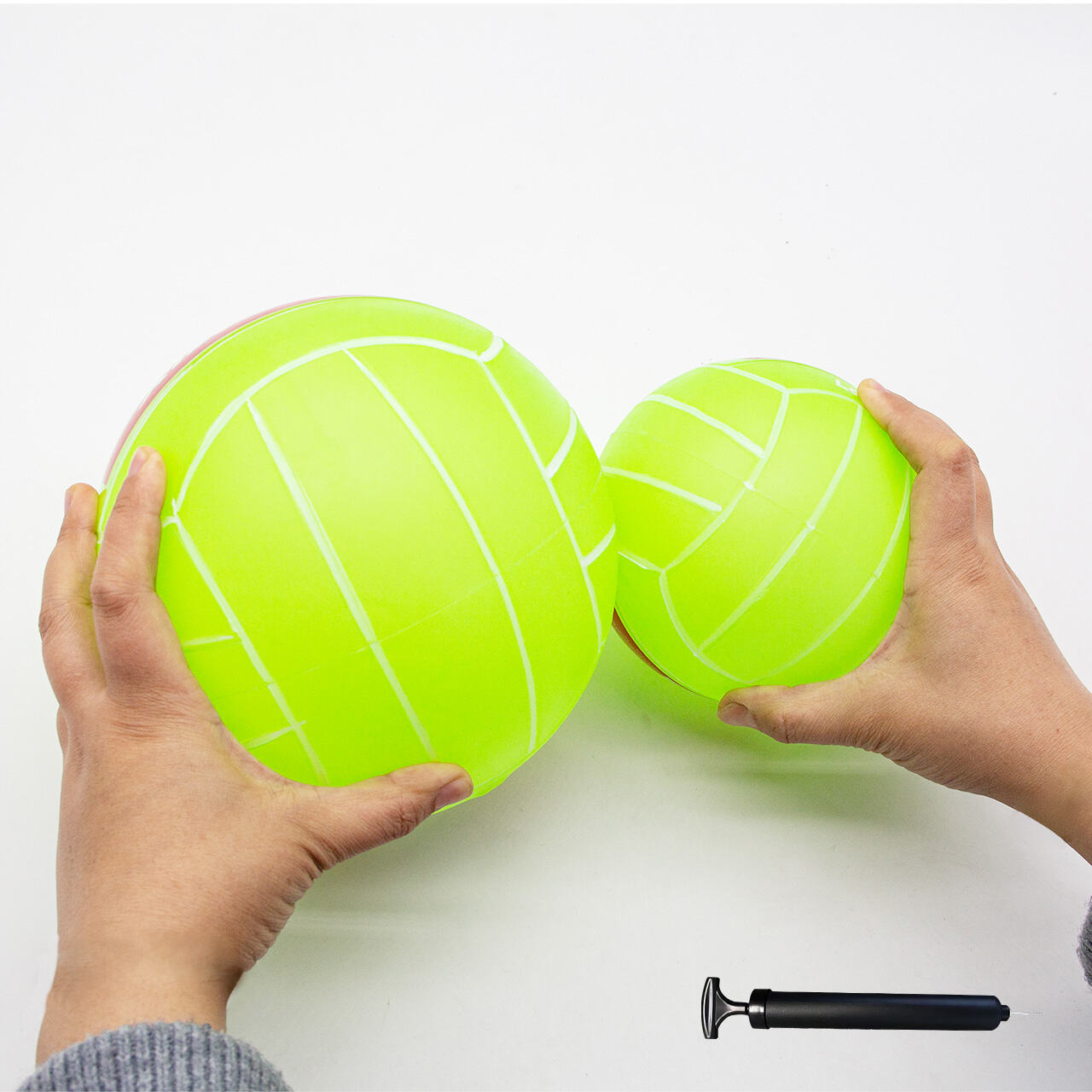 MOZURU Kids Mini Colorful PVC Volleyball | PVC Set | | Custom PVC Set ...