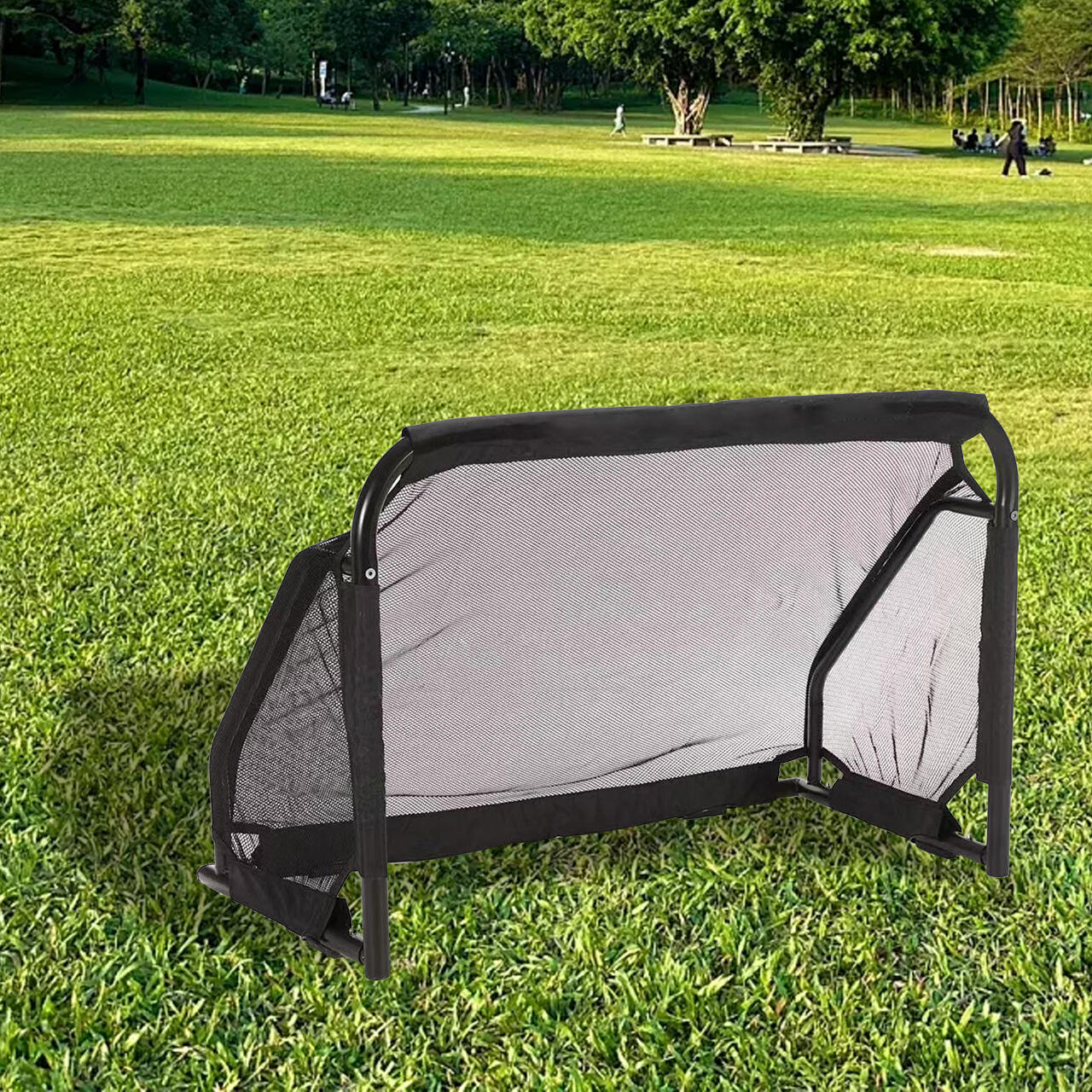 MOZURU 120CM Steel Soccer Goal