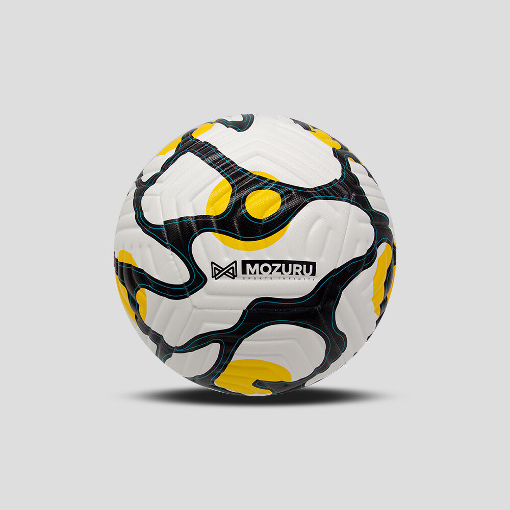 MOZURU 1.0mm ANLI PU + 2.5mm TPE + 2.5mm TPE + PE film Machine Stitched Football/Soccer Ball