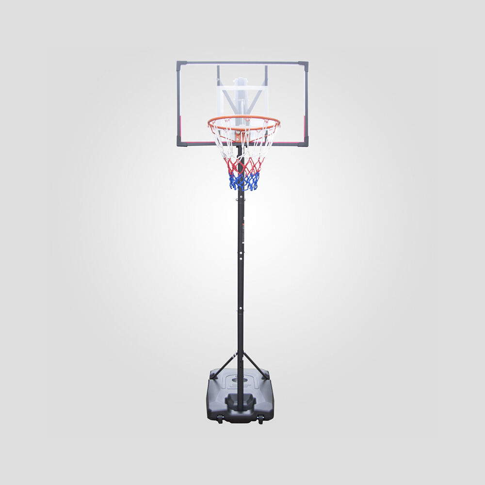 MOZURU From 1.6m To 2.6m Hand Pull Basketball Stand