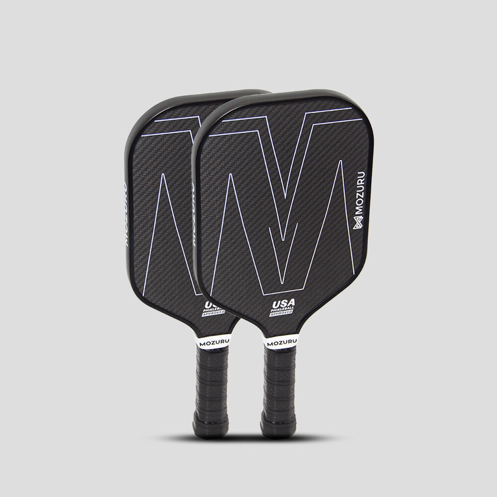 MOZURU 3K Carbon Fiber +PP honeycomb core Pickleball Rackets | Carbon ...
