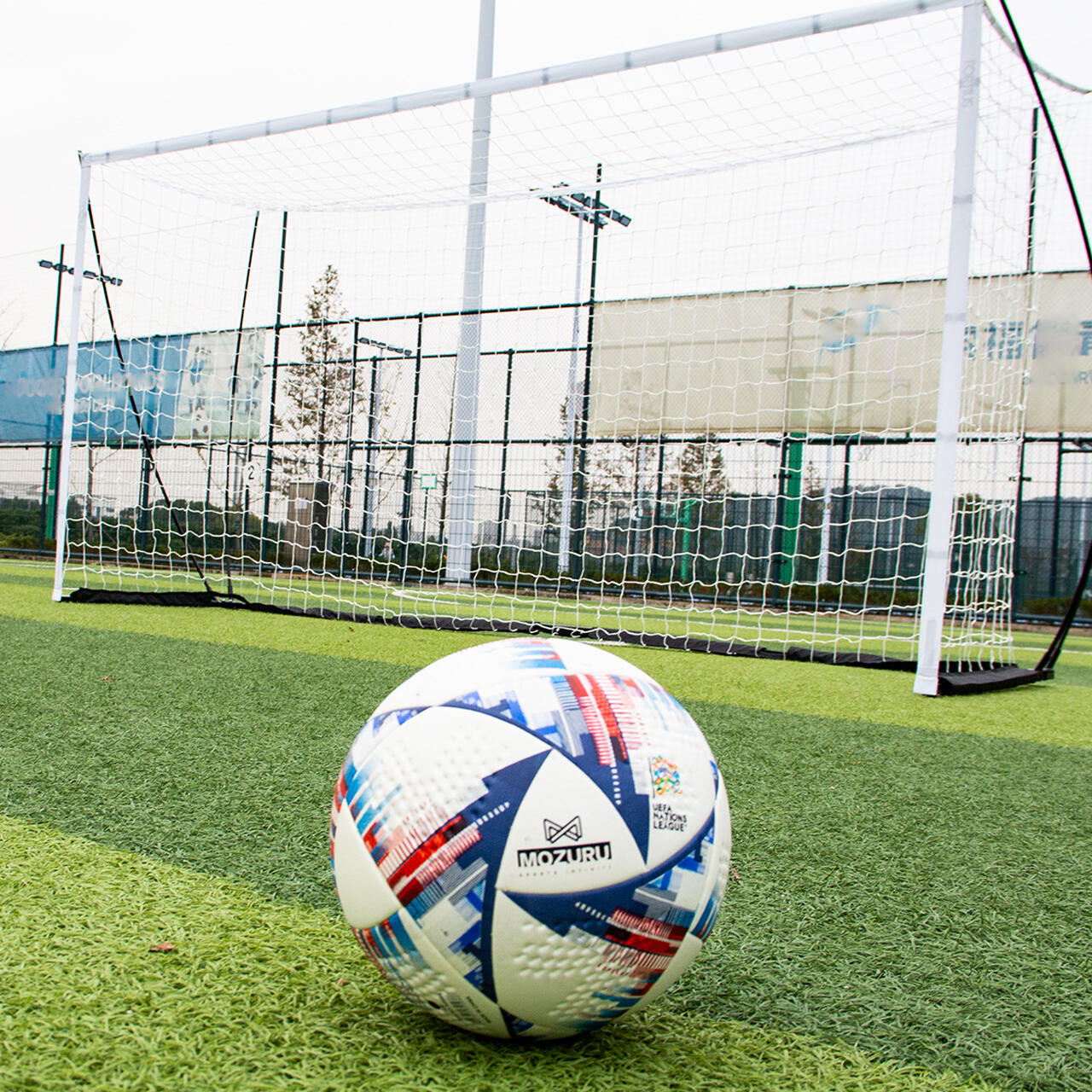 MOZURU 360CM Foldable Soccer Goal