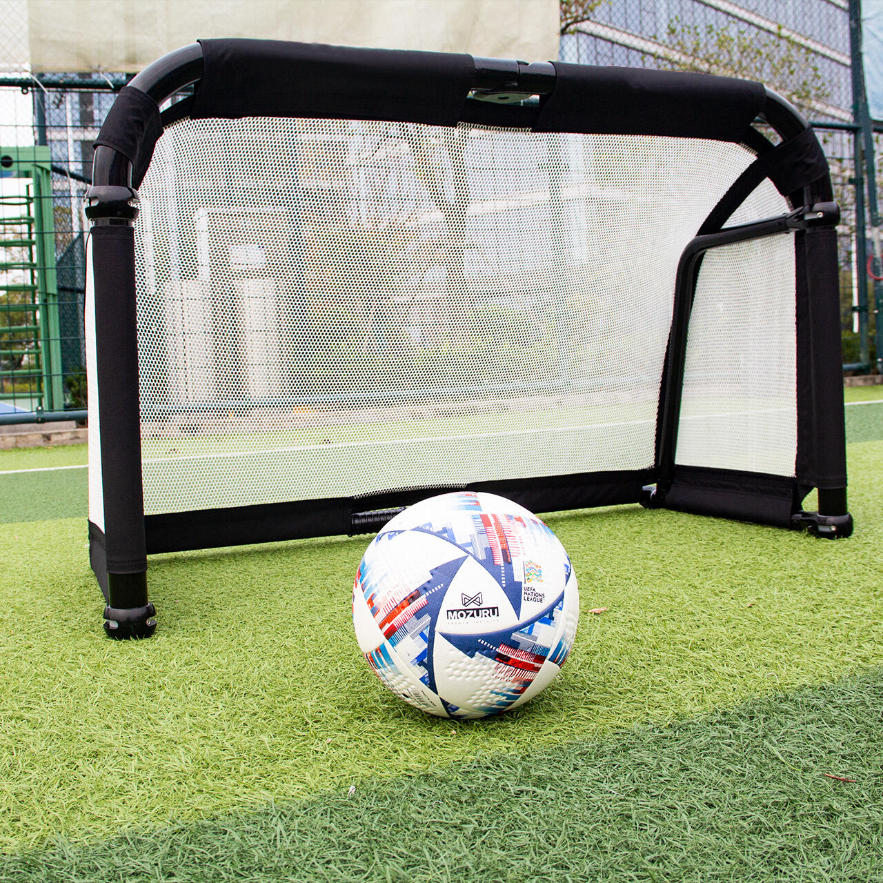 MOZURU 120CM Aluminum Foldable Soccer Goal