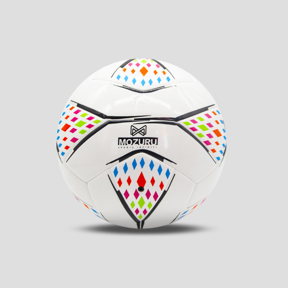 MOZURU 3.7MM PU Machine Stitched Football/Soccer Ball