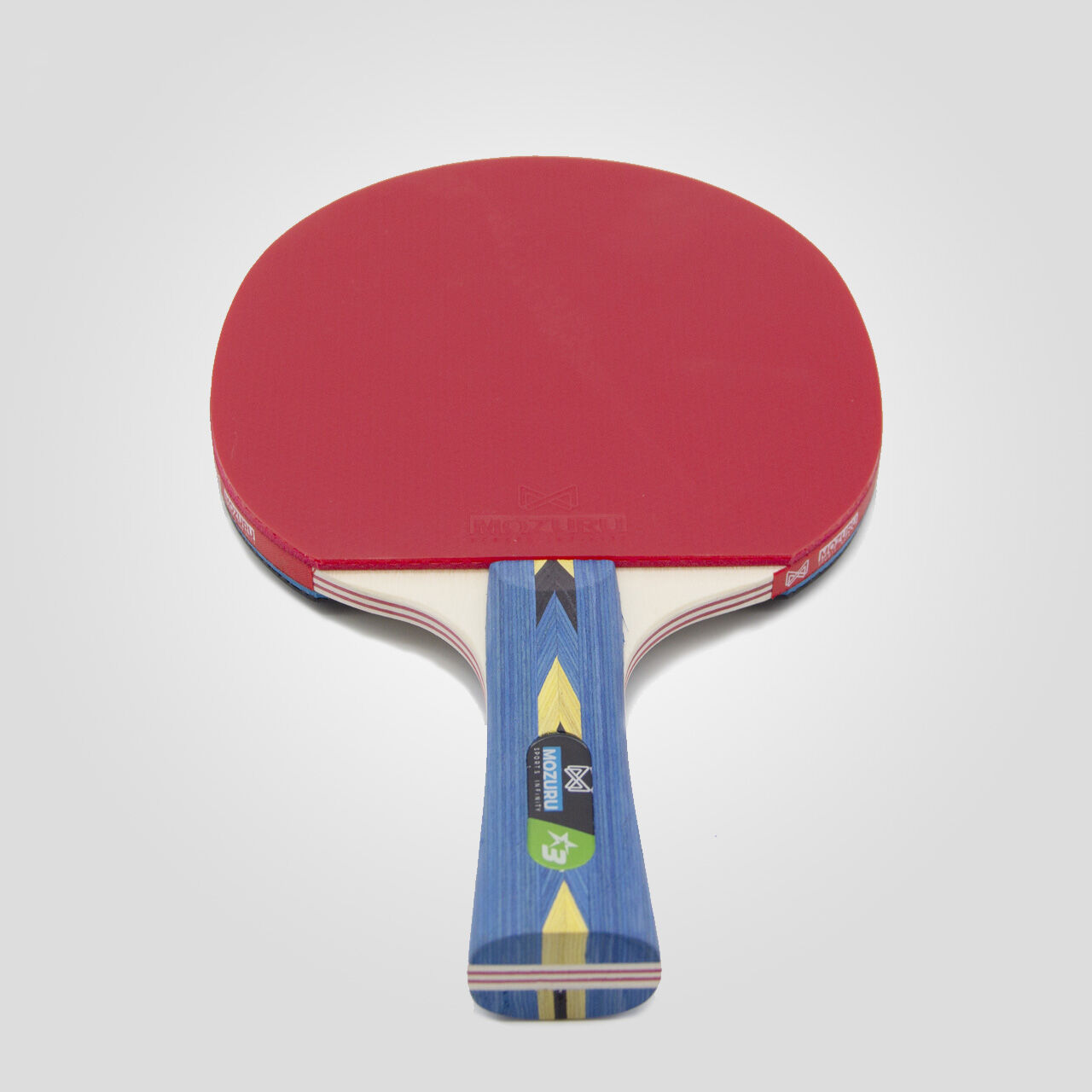 MOZURU 3 Star Poplar Wood Table Tennis Racket | Wood table tennis racket