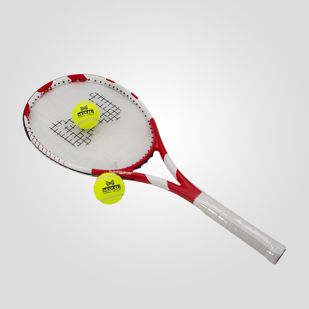 MOZURU 27inch Carbon Integrated Tennis Racket