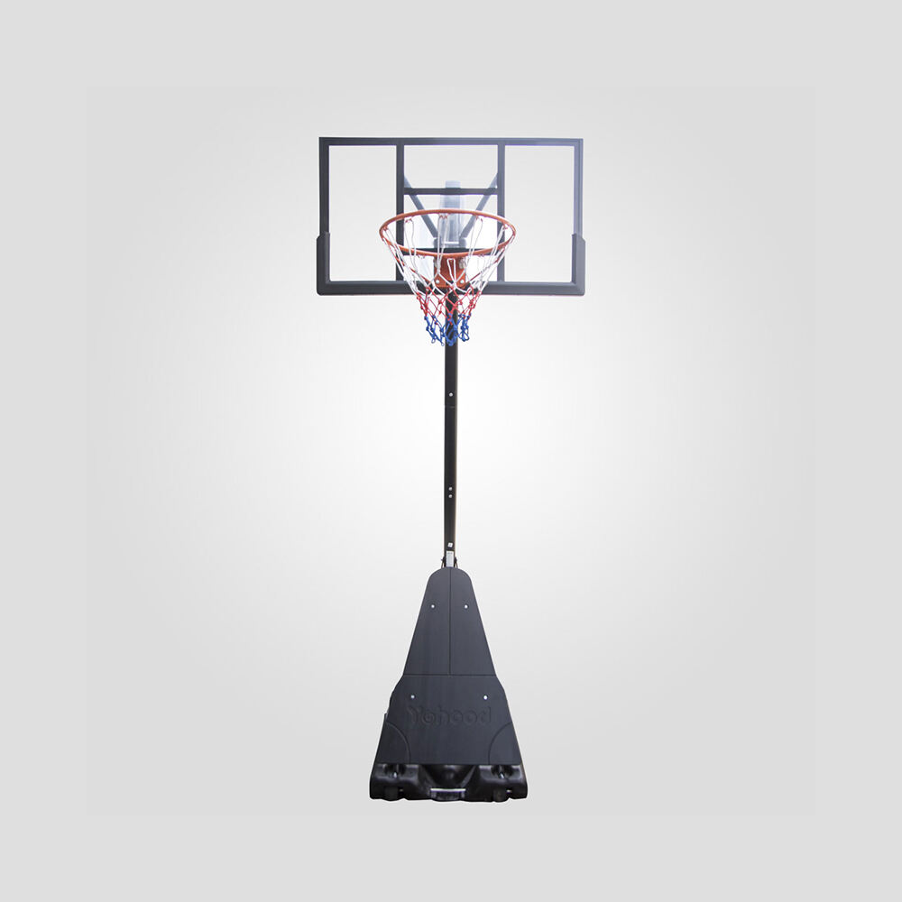 MOZURU From 1.5m To 3.05m Hand Cranked Basketball Stand