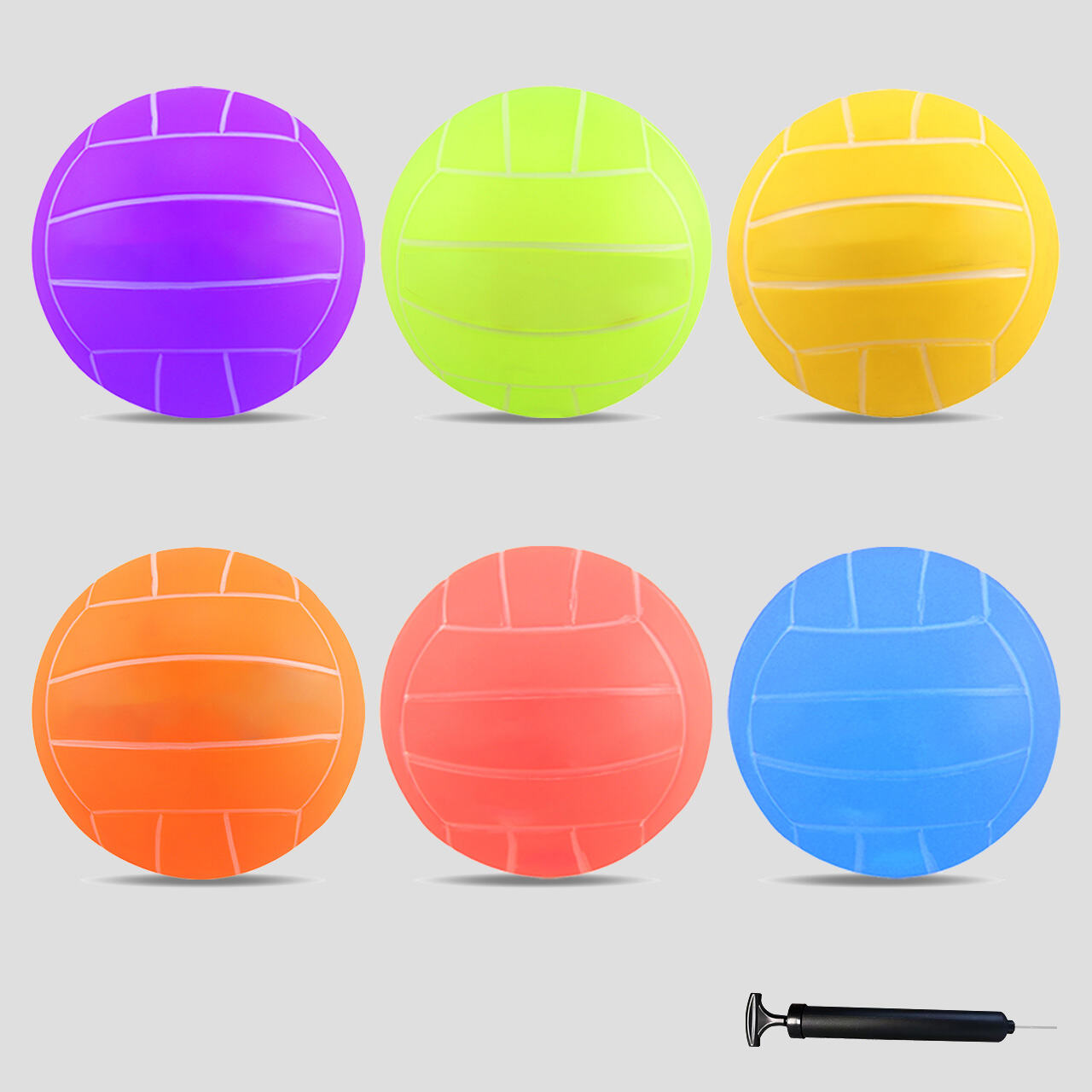 MOZURU Kids Mini Colorful PVC Volleyball | PVC Set | | Custom PVC Set ...