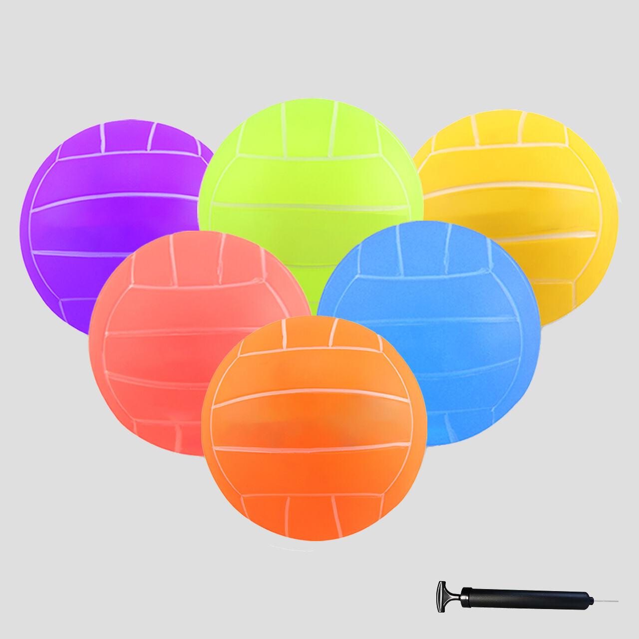 MOZURU Kids Mini Colorful PVC Volleyball | PVC Set | | Custom PVC Set ...