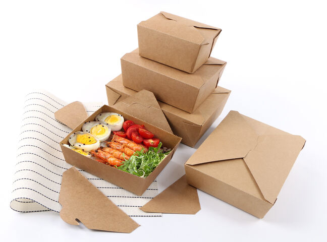 Microwavable Paper Food Boxes – Eco-Friendly Disposable Meal Containers Wholesale
