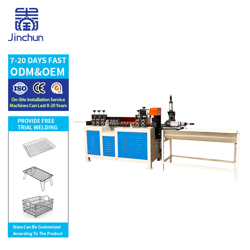 Compact Straightening Chamfering Machine Automatic Iron Straightening Machine with Chamfering for Flat Brass Metal Wire