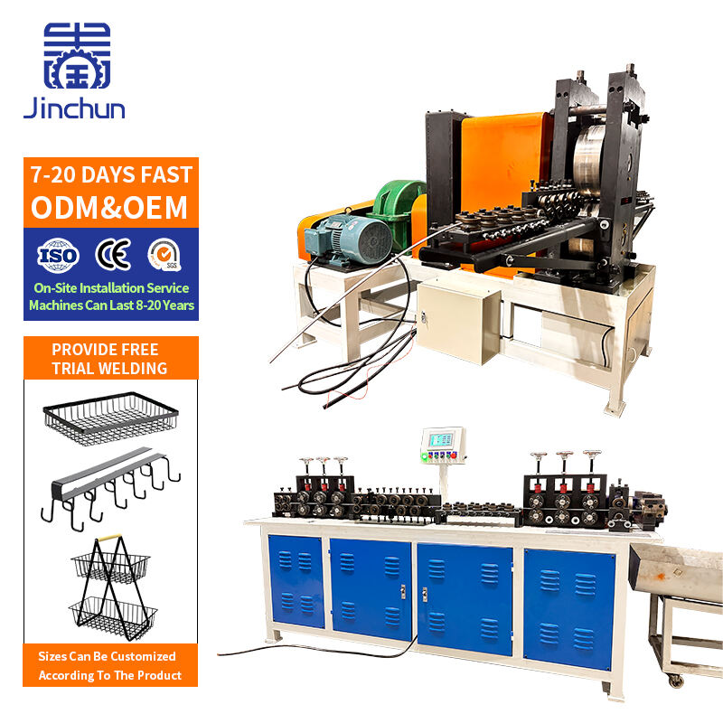 Wire Straightening & Flattening Machine for Auto Parts, Hardware, Pet Cages & Wire Molding