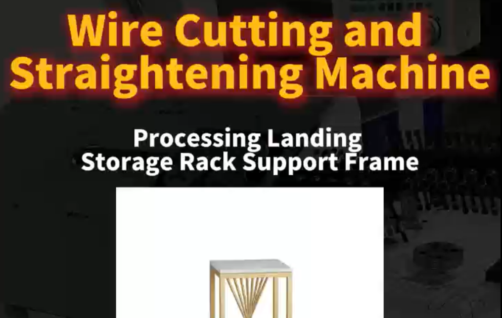 Wire Cutting and Straightening Machine