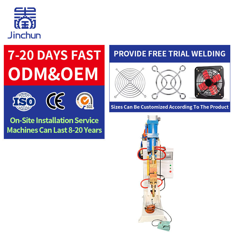 Precision Spot Welder for Smoke Exhaust Fan Grille Production Line High Quality Welding Machine for Auto Electronics Furniture Medical Device