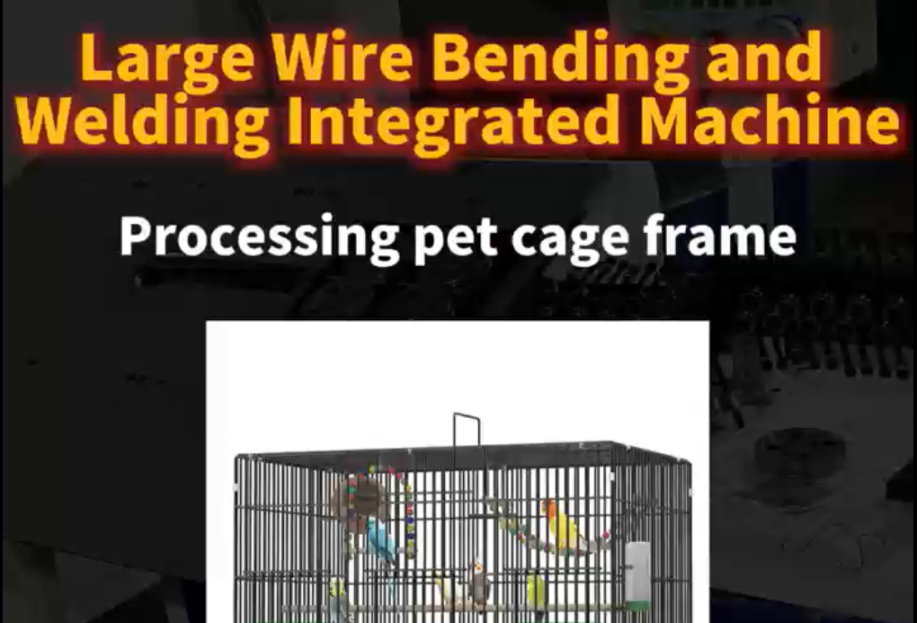 Large Wire Bending and Welding Integrated Machine