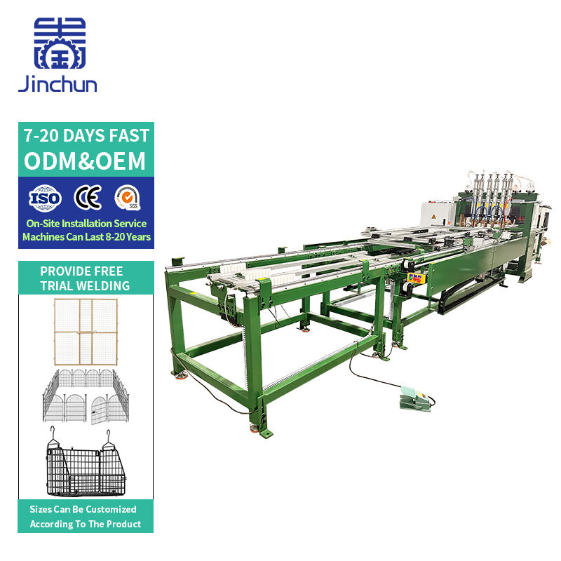 Fully Automatic Multi-functional Welding Equipment Dedicated to Metal Mesh and Fence Welding Tasks