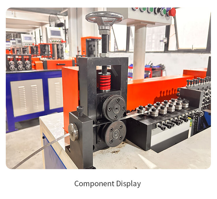 flat iron straightening and cutting machine  ideal for shopping carts storage baskets and metal components efficient straightening  precise cutting-3