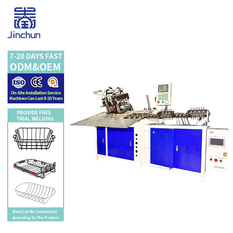 2-6mm Wire Bending and MFDC Welding combination Machine Customized Bending Machine Wire Straightening Machine for Manufacturing